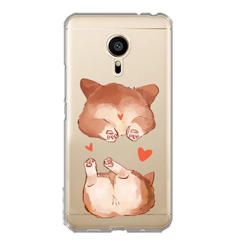 Мягкий прозрачный чехол из ТПУ для телефона meilan MX6 pro6 U20 U10 A5 M5 M5S E E2 с изображением