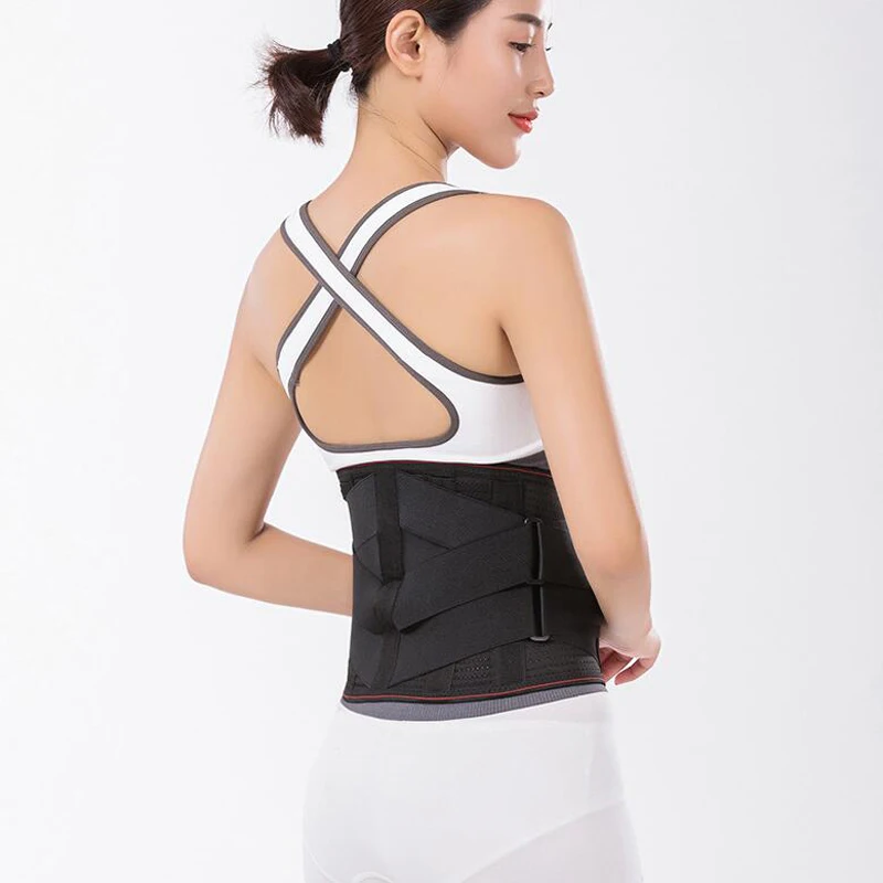 

Wholesale Lumber Support Belt Sport Back Waist Support Gym Running Fitness Waist Belt High Quality Adjustable Waist Support Belt