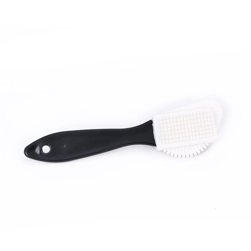 

20 Nubuck For Suede Hot Sale Promotional Shoe Cleaner Cleaning Brush Shoes High Quality 1PC 3 Side Boot S Shape Black Brush