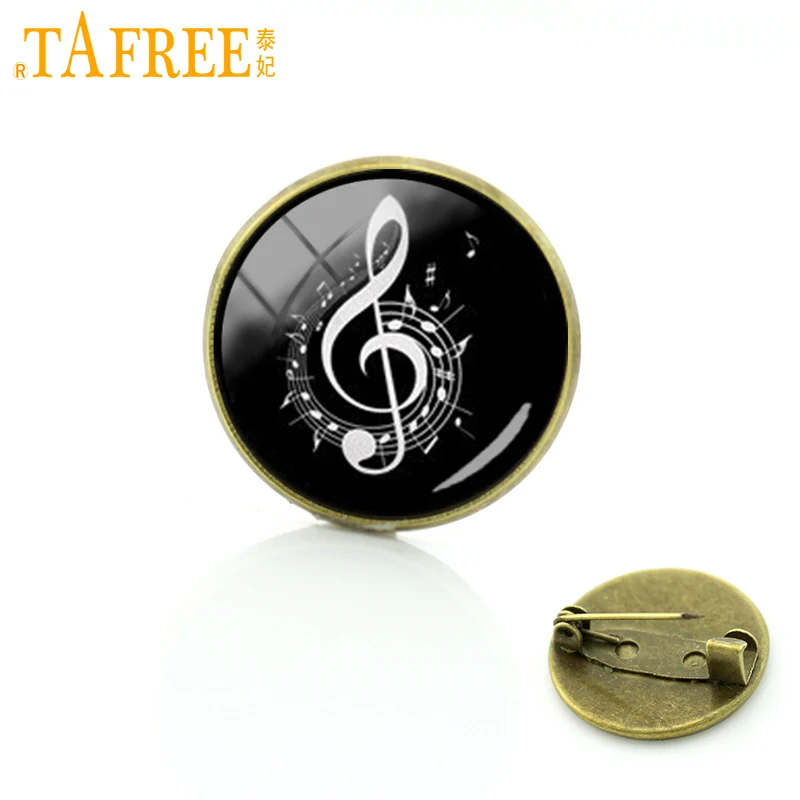 TAFREE симфоническая музыка note pins promotion fancy music badge оптом для мужчин и женщин