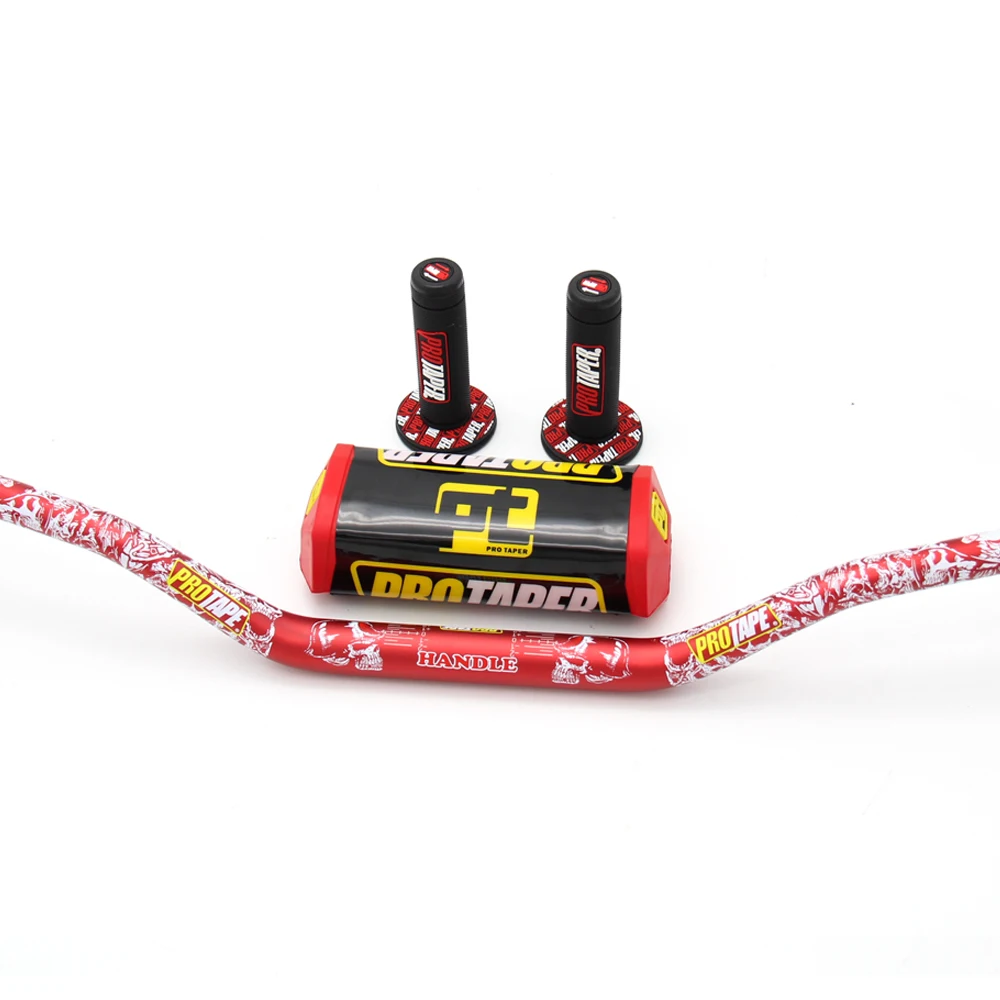 PRO Taper ручки металлические Mulisha пакет Жир Бар 1-1/" PROTAPER руль колодки грязь питбайк Мотокросс Мотоцикл CRF KLX KTM