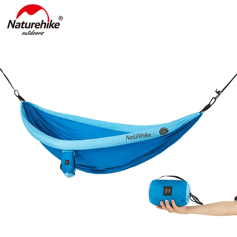 

NatureHike Portable Hammock For 2 Person High Strength Outdoor Camping Hanging Ultralight Hammock NH18D002-C