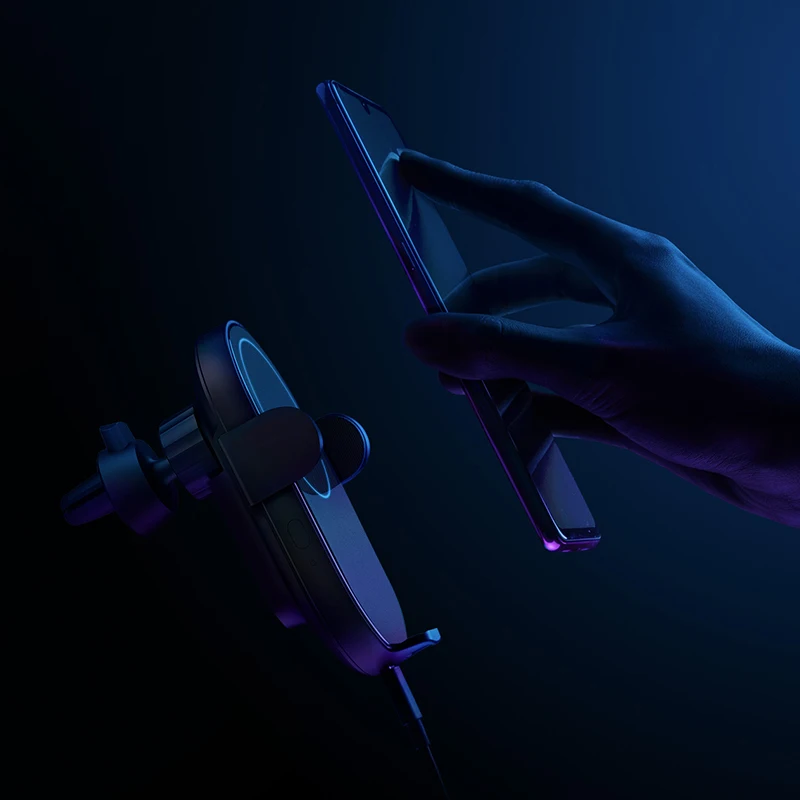 В НАЛИЧИИ 20 Вт беспроводное автомобильное зарядное устройство Xiaomi Max Electric Auto Pinch