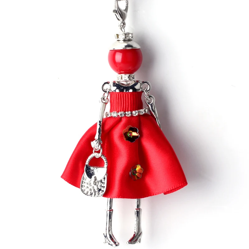 Массивное ожерелье для куклы платье ручной работы кулон французской новинка 2017