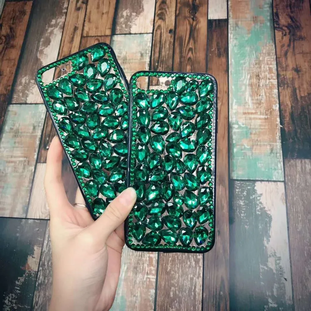 Чехол для телефона Oneplus 6, 6 T, Oneplus 5 T, 7, 7 T, 7Pro, чехол для телефона с бриллиантами, чехол для телефона, Kilifi, горный хрусталь, кристально чистый камень, Caja