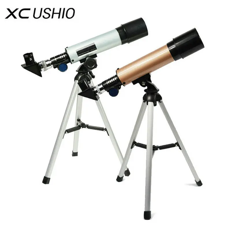 F36050M Professional Astronomical Telescope with Tripod Outdoor Monocular Zoom Telescope Spotting Scope for Watching Moon Stars