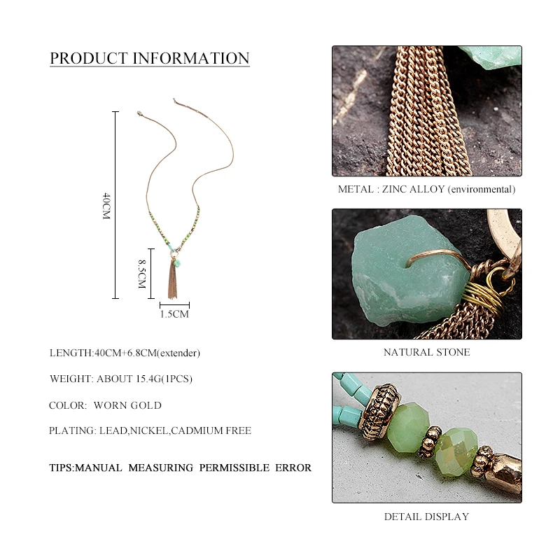 Женские золота Подвеска в виде кисточки из сплава длинная цепочка ожерелья