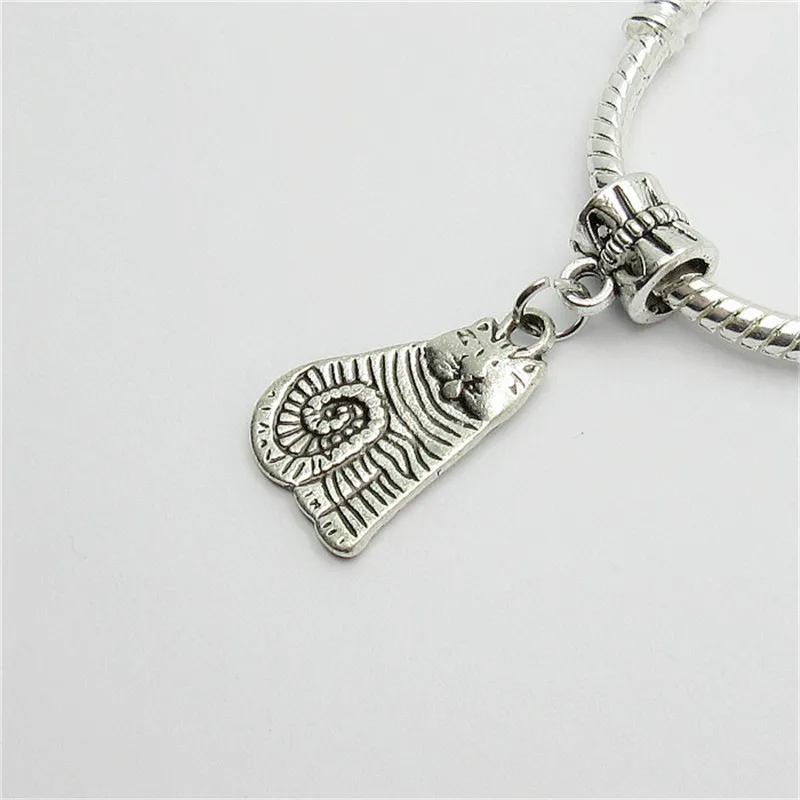 Новый 20 штук Кот Шарм бусинки с большими отверстиями европейский кулон Подходит