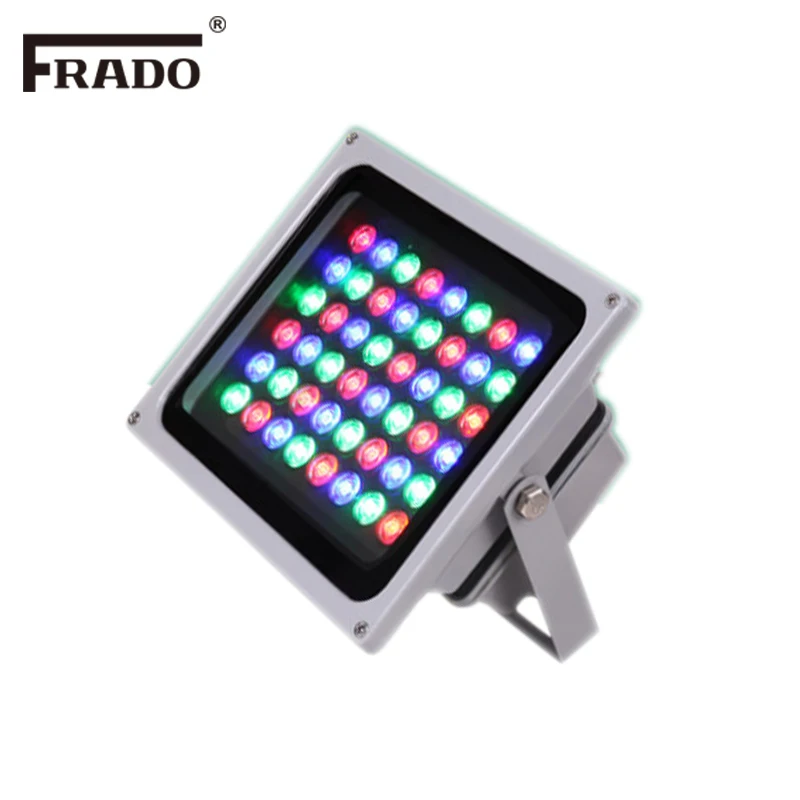 Водонепроницаемый светодиодный прожектор rgb 6 Вт 12 24 36 IP65 отражатель 220 В Точечный