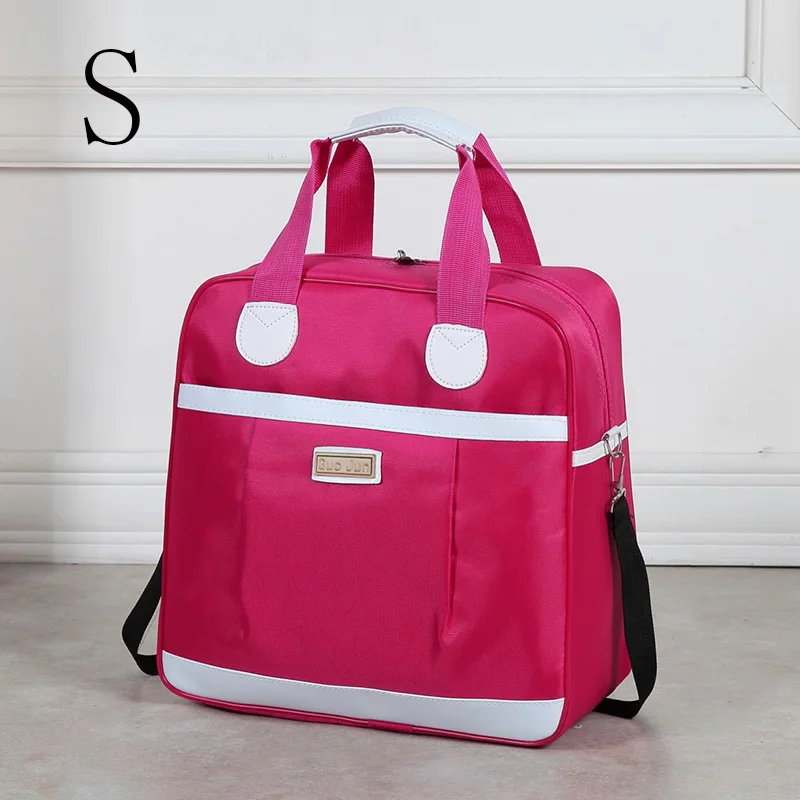 S Rose red Новые женские дорожные сумки, портативные сумки для путешествий большой емкости, женские сумки для путешествий, большие сумки для выходных - Цвет: S Rose red