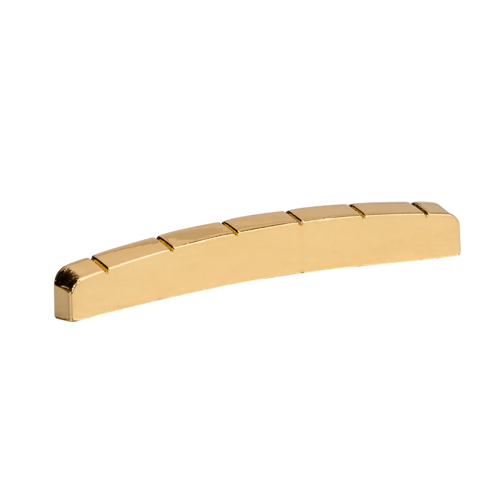 6 String 43mm/42mm Slotted Brass Nut for ST TL Electric Guitar Replacement Parts