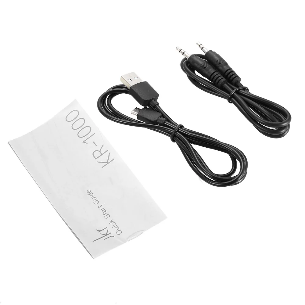 JKR kr 1000 Беспроводной NFC Bluetooth Динамик 20 Вт сабвуфер стерео коробка Портативный