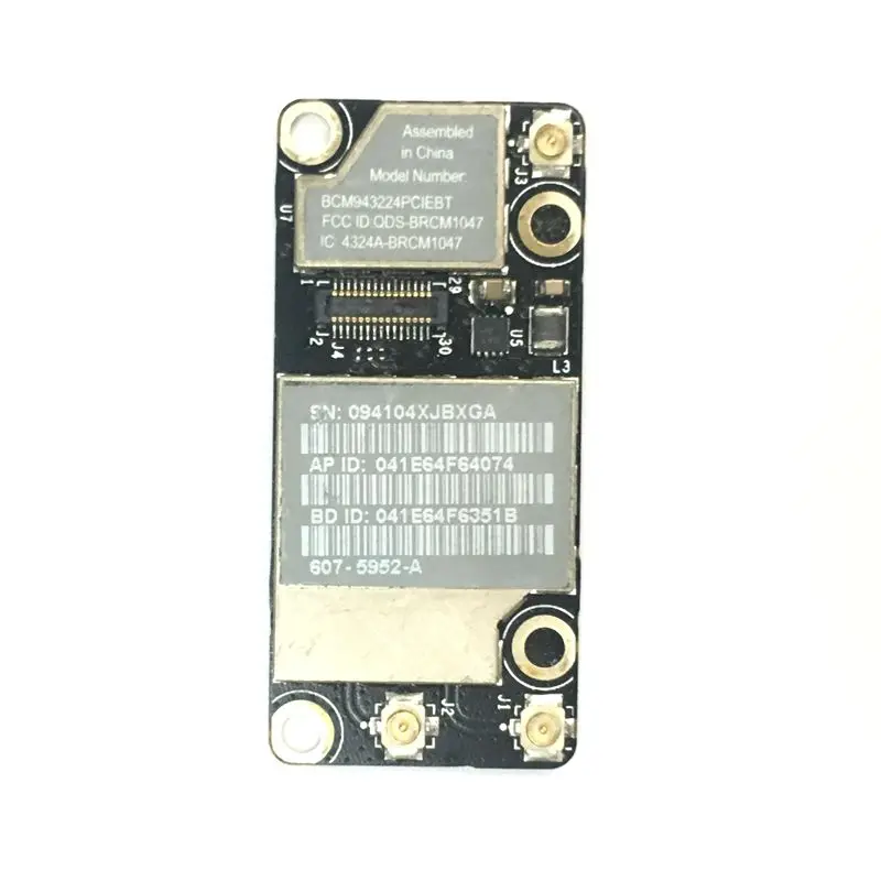 Беспроводная Wi Fi WLAN + BT Bluetooth карта BroadCom BCM943224PCIEBT BCM43224 для Apple A1278 A1286 A1297 607 6503 A