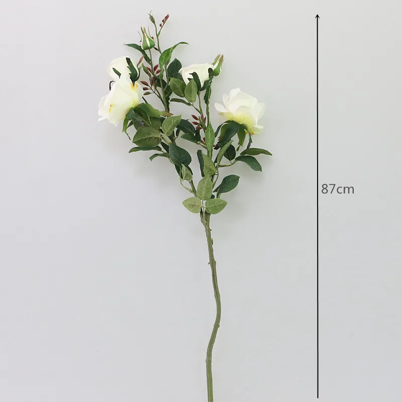 

Flone Artificial Silk Rose flower Bouquet Fake Plant Flowers for Wedding home Party table centerpiece flower arrangement Decor