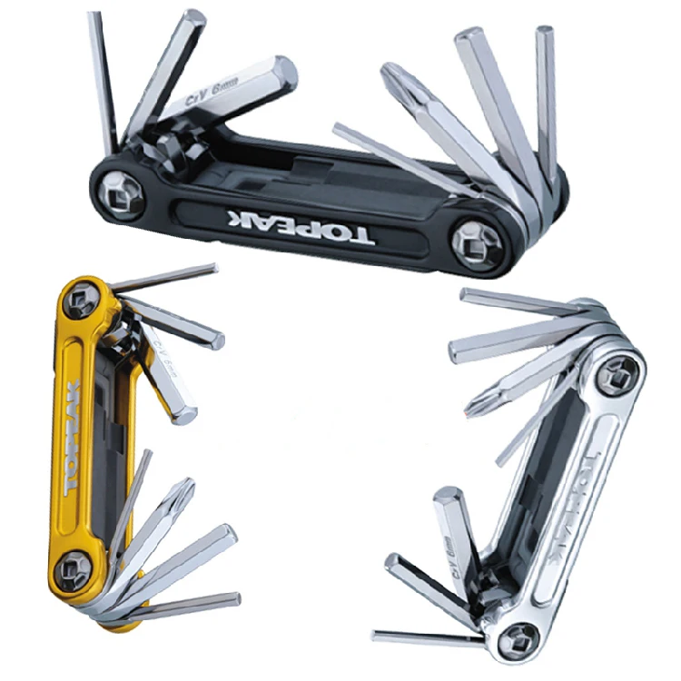 Только 73 г Topeak Mini Multi складной велосипедный легкий компактный инструмент 9 PRO