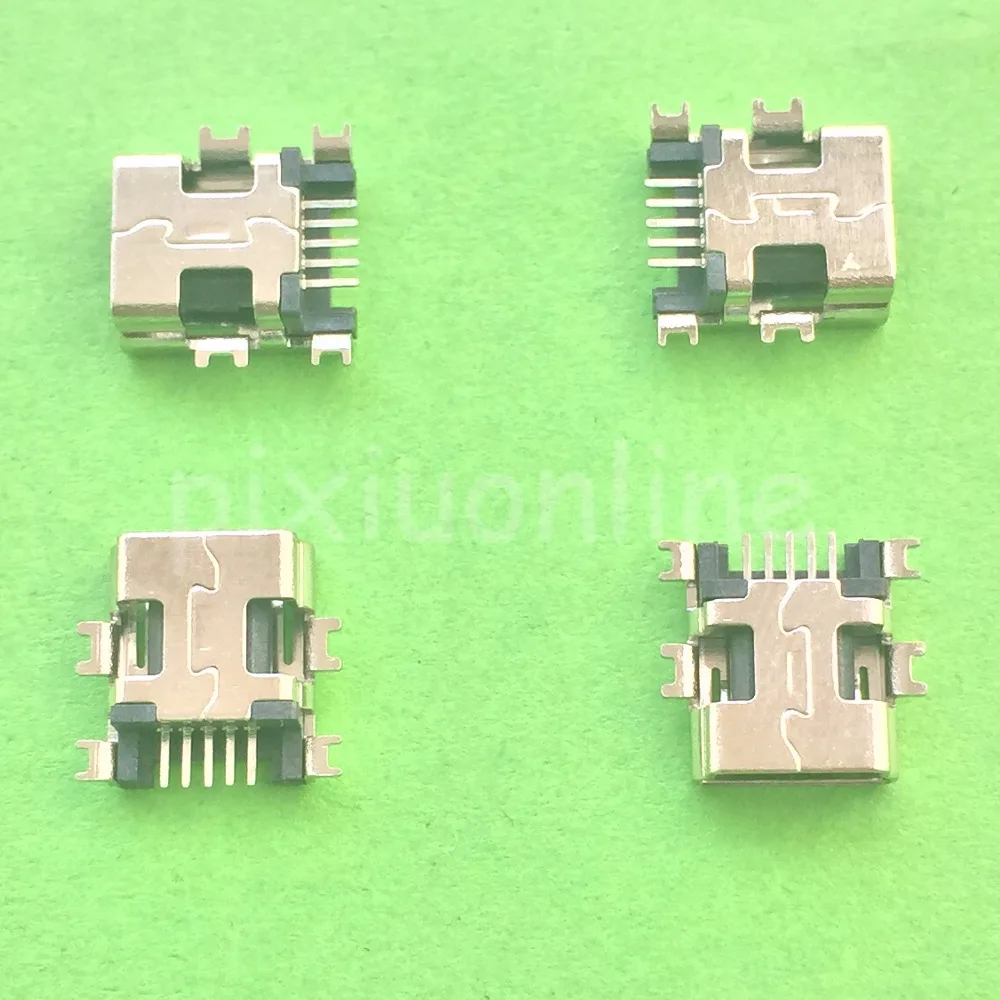 10 шт. G36Y Mini USB 5pin гнездовой разъем 4 ноги для зарядки кабеля мобильного телефона интерфейс передачи данных в потере Бразилия