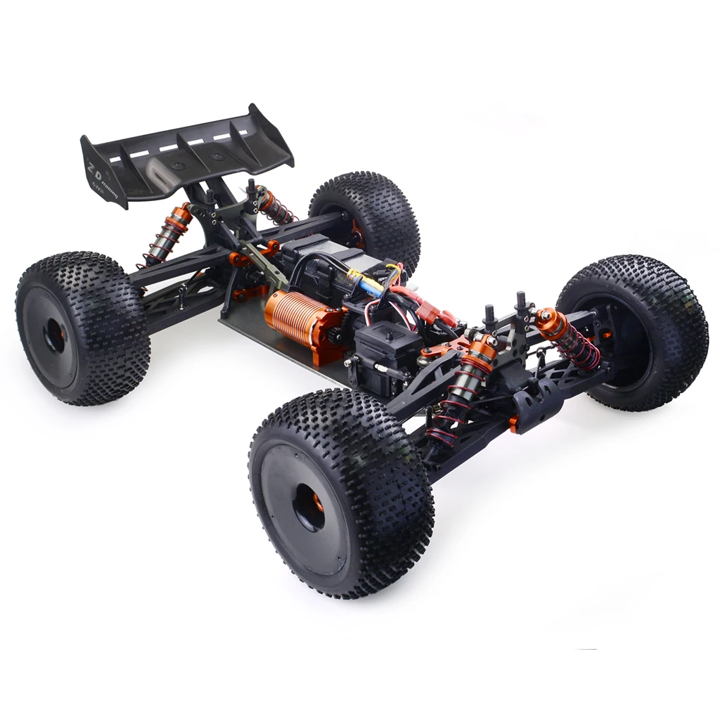 ZD гоночный 9021 Пираты 2 1/8 2,4G 4WD Truggy внедорожный Радиоуправляемый автомобиль RTR 08423
