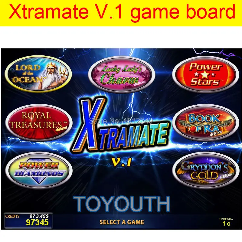 Xtramate 7 в 1 SAS с JACKPOT игровая доска PCB V.1 доска|game board|game pcb boardgame |