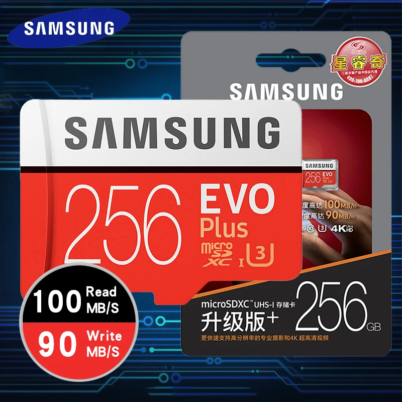 SAMSUNG Micro SD карты памяти 32 ГБ 16 64 128 256 Class10 мини карт sd memoria C10 Mini SDHC/SDXC TF карты|Карты