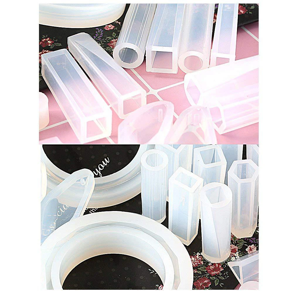 New 76Pcs DIY Making Pendant Jewelry Molds Bracelet Earrings Set Arrival Silicone Casting |
