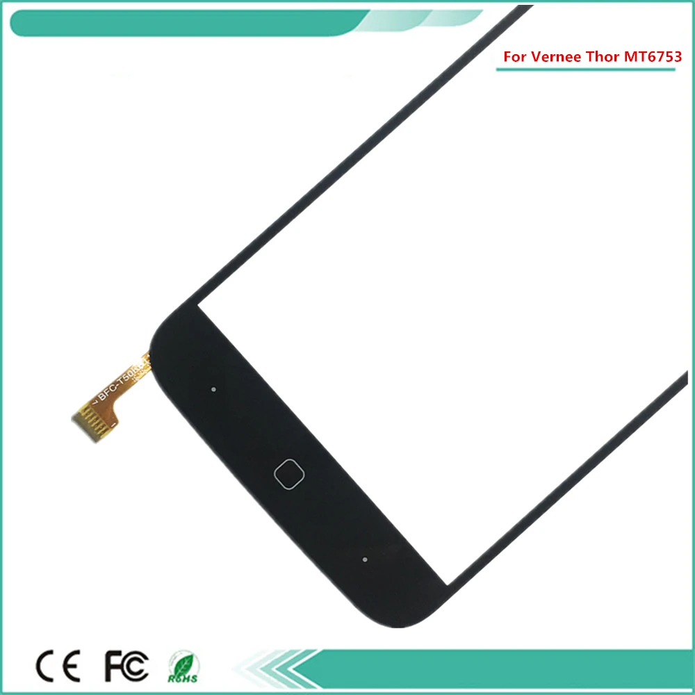 5 0 дюймовый передний стеклянный датчик для Vernee Thor MT6753 Octa Core кодирующий