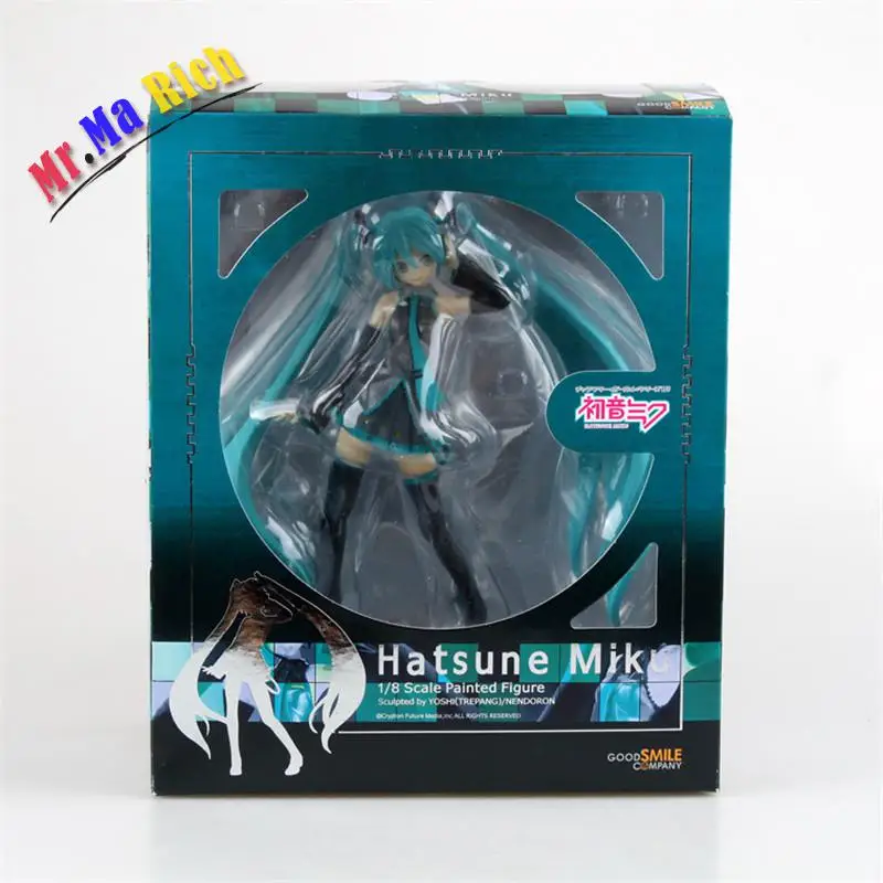Аниме Хацунэ Мику 1/8 Масштаб Окрашенные Brinquedos ПВХ фигурка Juguetes Коллекционная