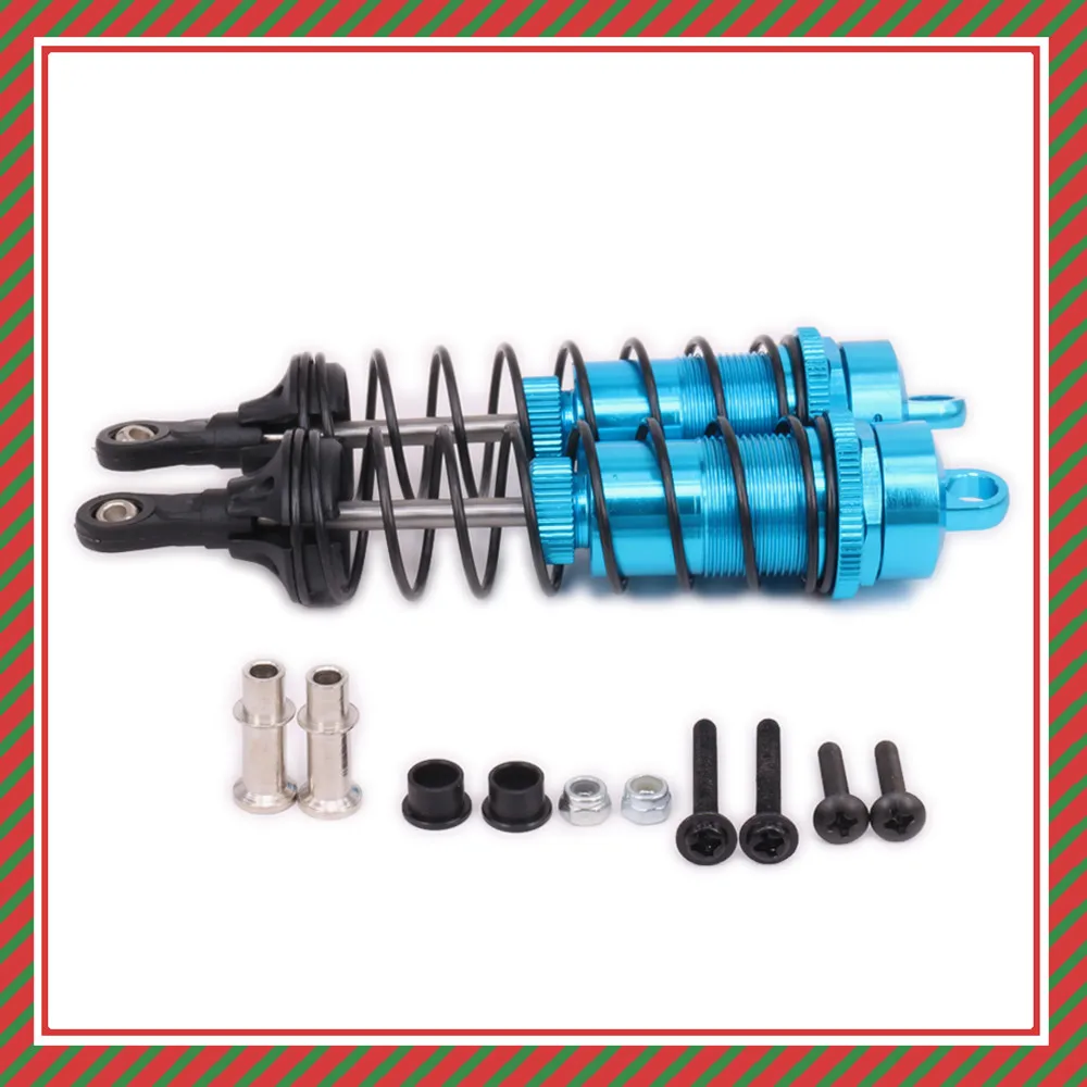 

2PCS Aluminum 122mm Long Shock Absorber Damper For Rc Hobby Model Car 1/8 Hop-Up Parts F81004 25mm ThicknessHpi Hsp Traxxas Losi