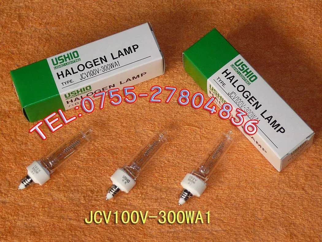 Promotion Limited Transparent Lampara Piloto Ushio Halogen Tungsten Bulb Jcv100v300wa1 Instrument Bulbs