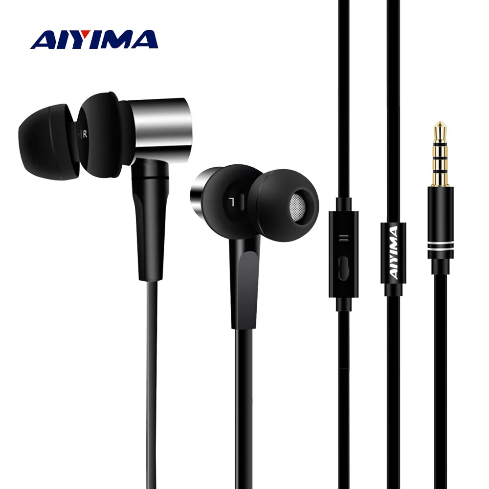 Миниатюрные наушники AIYIMA вкладыши Hi Fi стерео звук музыка игровая гарнитура с