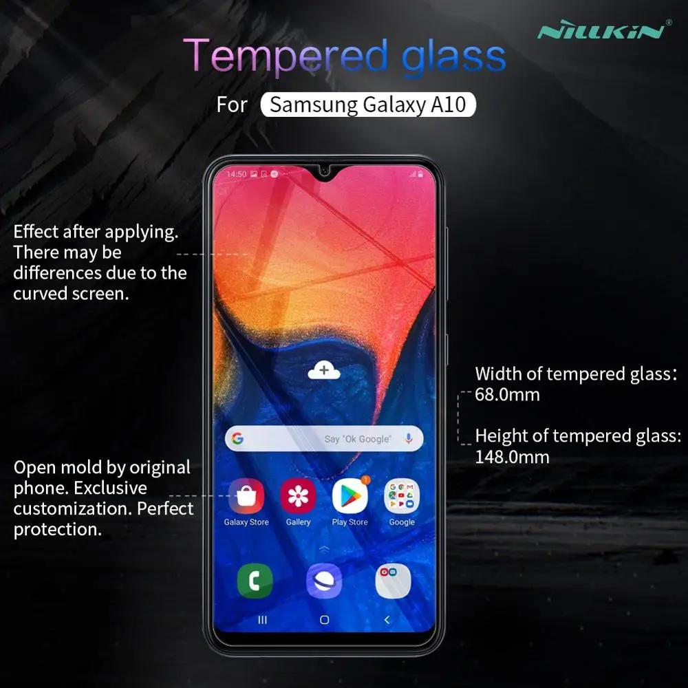 Для Samsung Galaxy A10 Защитное стекло для экрана 6 2 &quotNillkin закаленное защитная