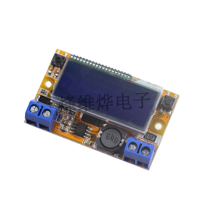 Panel DC-DC adjustable buck regulator power supply module with display LCD voltmeter dual | Обустройство дома