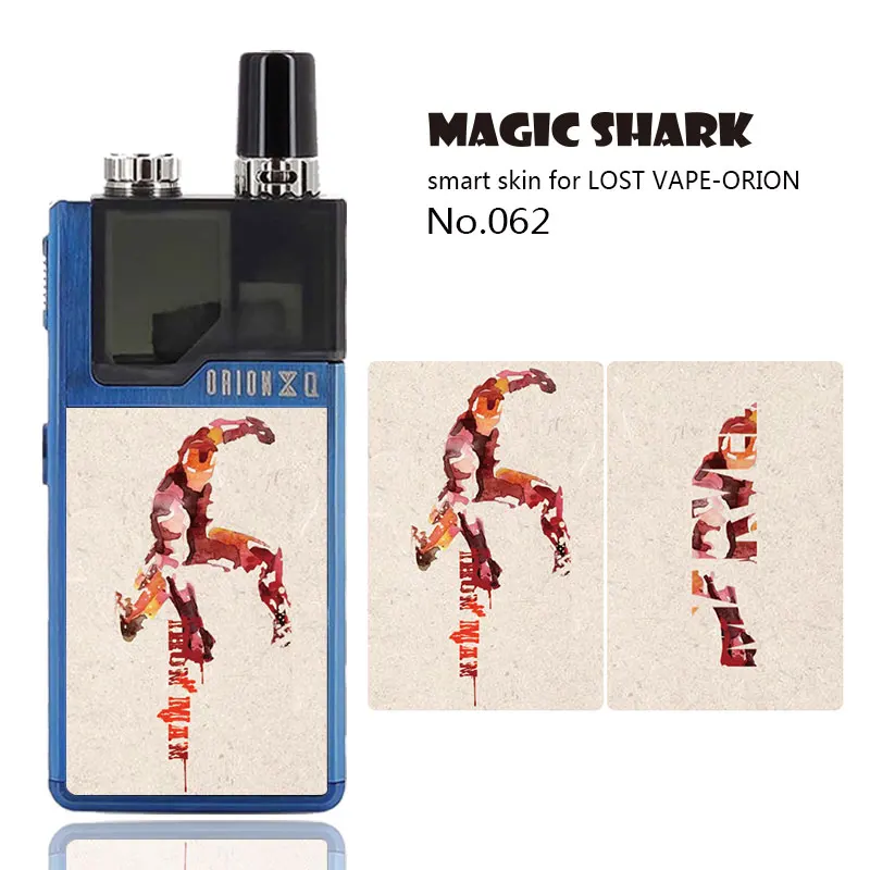 Magic Shark Marvel DC Бэтмен Супермен Капитан Америка чехол наклейка пленка для Lost Vape Orion