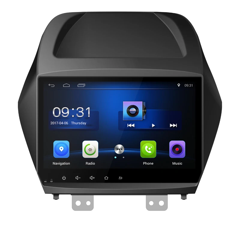 9 &quot2 din Android 8 1 автомобильное радио для HYUNDAI IX35 New Tucson 2010 2016 автомобильный dvd плеер GPS