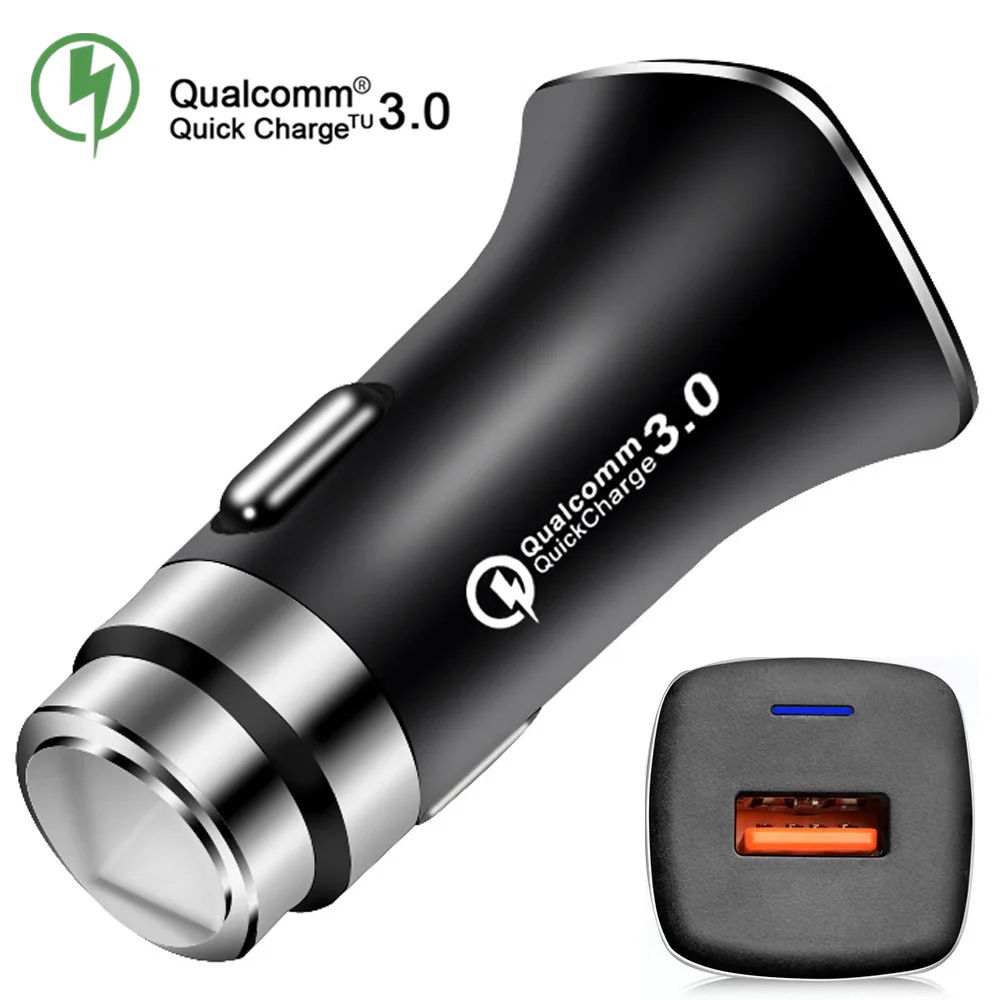 Быстрое Автомобильное зарядное устройство 12 В Быстрая зарядка QC3.0 5 9 2A usb адаптер