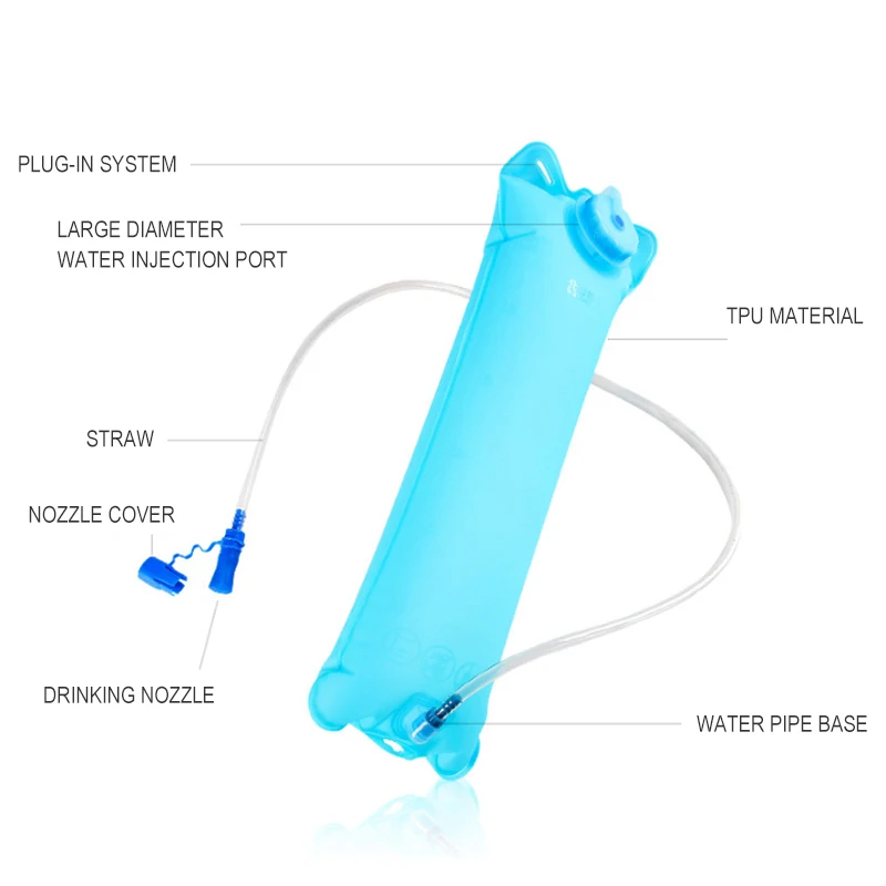 Спорт на открытом воздухе 2L мешок воды велосипедная канистра для Прогулки