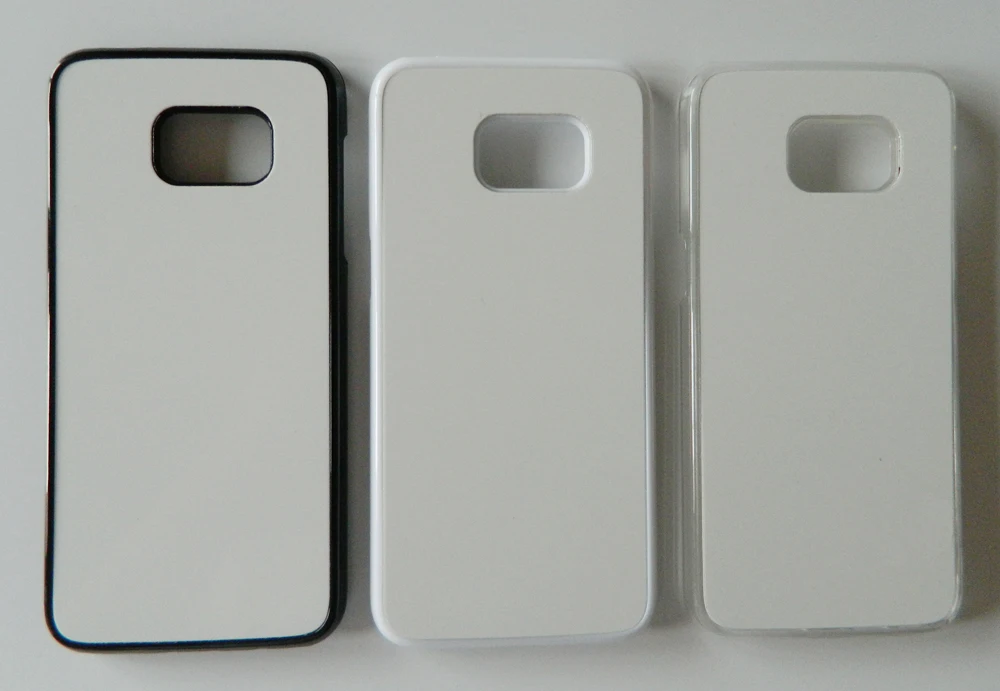 Для SAMSUNG galaxy S10 S9 S8 plus S7 S6 edge S5 S4 S3 mini 2d жесткий пластиковый чехол+ пустой сублимированный алюминиевый лист 10 шт