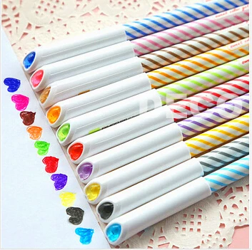 

(10 colors/set) Fashion Gel Pen for Kid School Stationery Candy Color Pens for Art School Supplies(ss-a804)