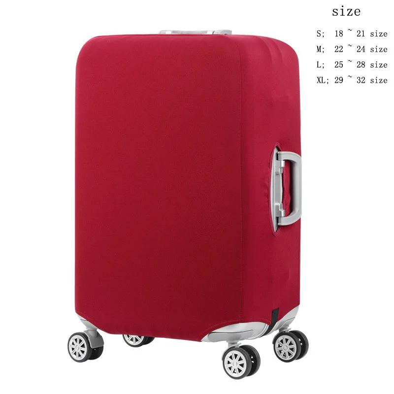 

suitcase case travel trolley suitcase protective cover for 18-32 inch travel accessories luggage cover luggage elasticity case