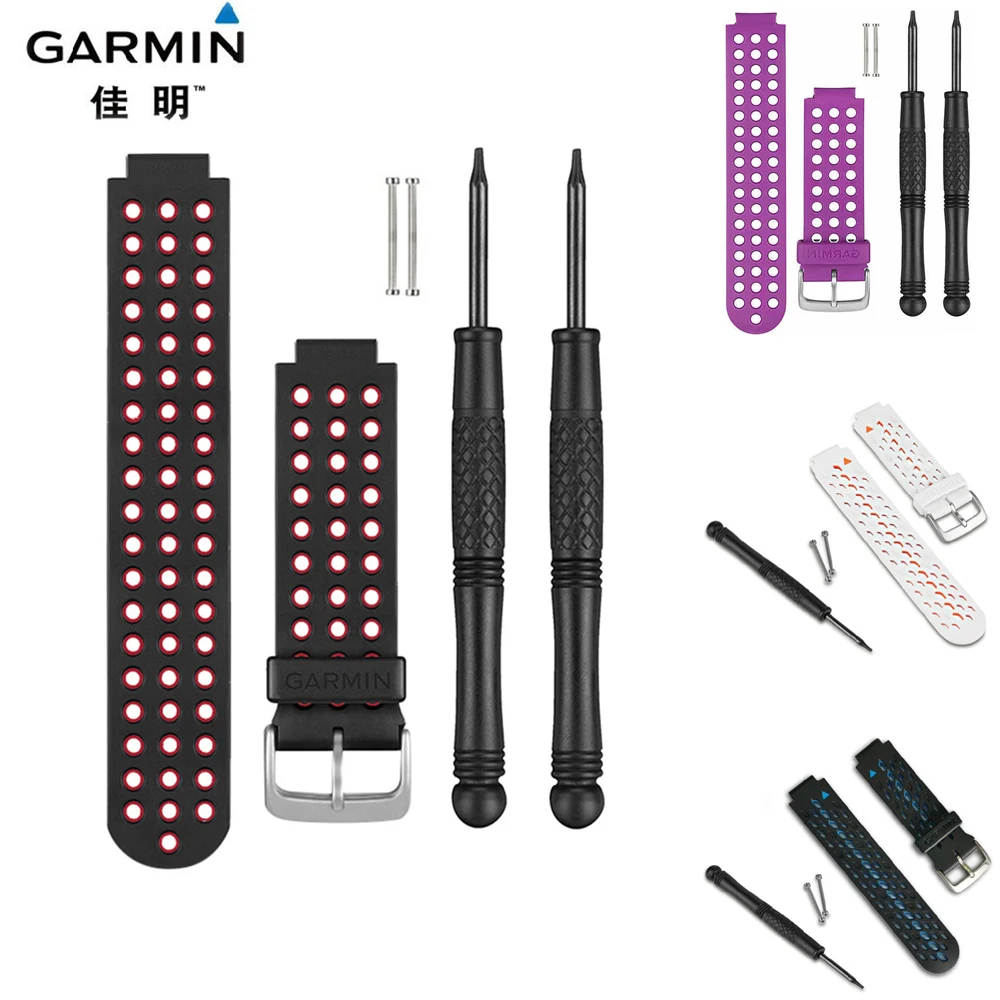 100% подлинный ремешок Garmin для замены часов Approach S6 Forerunner 220 620 Band w/оригинальные