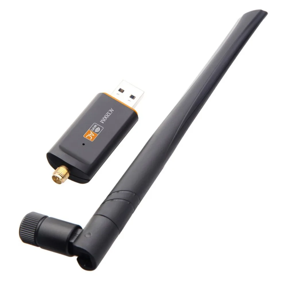 AC 1200 Мбит/с беспроводной WiFi USB адаптер двухдиапазонный 2,4/5 ГГц с антенной 802.11AC сетевой карты высокоскоростной USB3.0 приемник