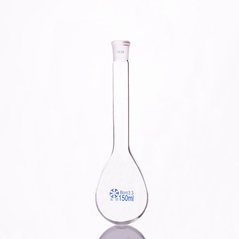 Nitrogen flask,Capacity 150ml,Kelvin flask with ground mouth 24/29,Fixed nitrogen flask,Long neck flask with ordinary mouth