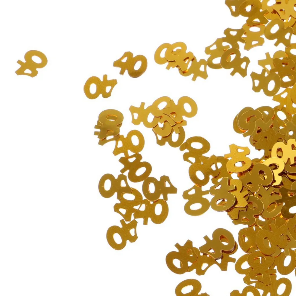 Настольные конфетти для дня рождения свадьбы вечеринки фотоаксессуары 16 18 30 40 50