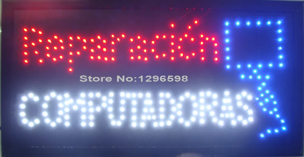 CHENXI новый led reparacion computadoras/ремонт компьютер знак горячая Распродажа таможенное