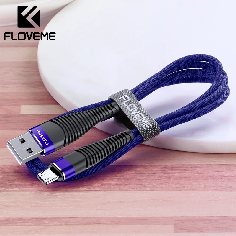 FLOVEME Micro USB кабель для быстрой зарядки для samsung S6 huawei microusb Micro USB кабель для Xiaomi Redmi Note 5 кабель для передачи данных