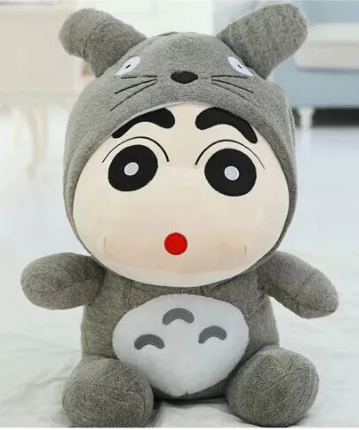 35 см Тоторо картонные фильмы и crayon shin chan totoro плюшевые игрушки мягкая кукла