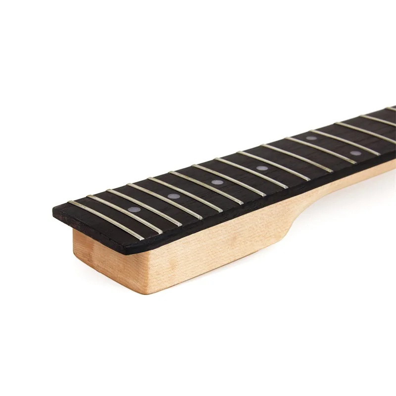 Гриф для электрогитары 22 лада матовый|maple fingerboard|banana guitar neck22 frets |