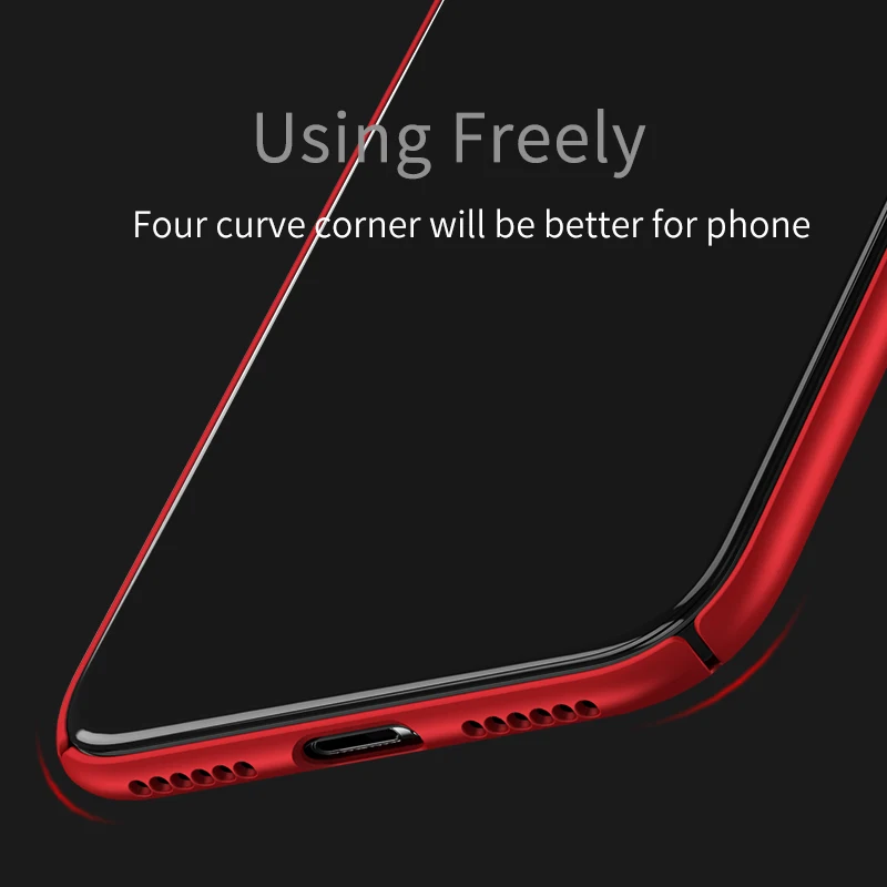 FLOVEME Smooth Case For iPhone X Luxury Hard PC Coque Cover Ultra Thin Slim Back Capinhas Capa | Мобильные телефоны и