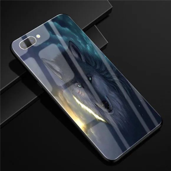 10 Для Oppo A3S чехол OPPOA3S стеклянный жесткий чехол для телефона для Oppo A3S AX5 A 3 S/Oppo A5 чехол AX5S чехол OPPOA5 закаленное крутое 6,2 - Цвет: 10