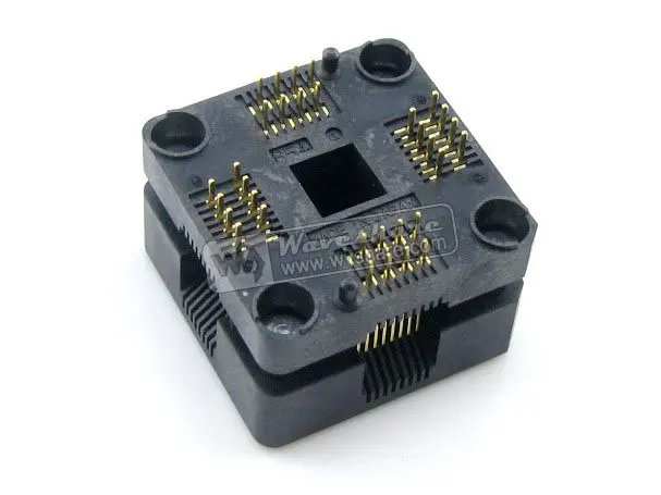 QFP32 TQFP32 FQFP32 PQFP32 OTQ-32-0.8-02 Enplas IC тестовый сгорающий переходник для программирования