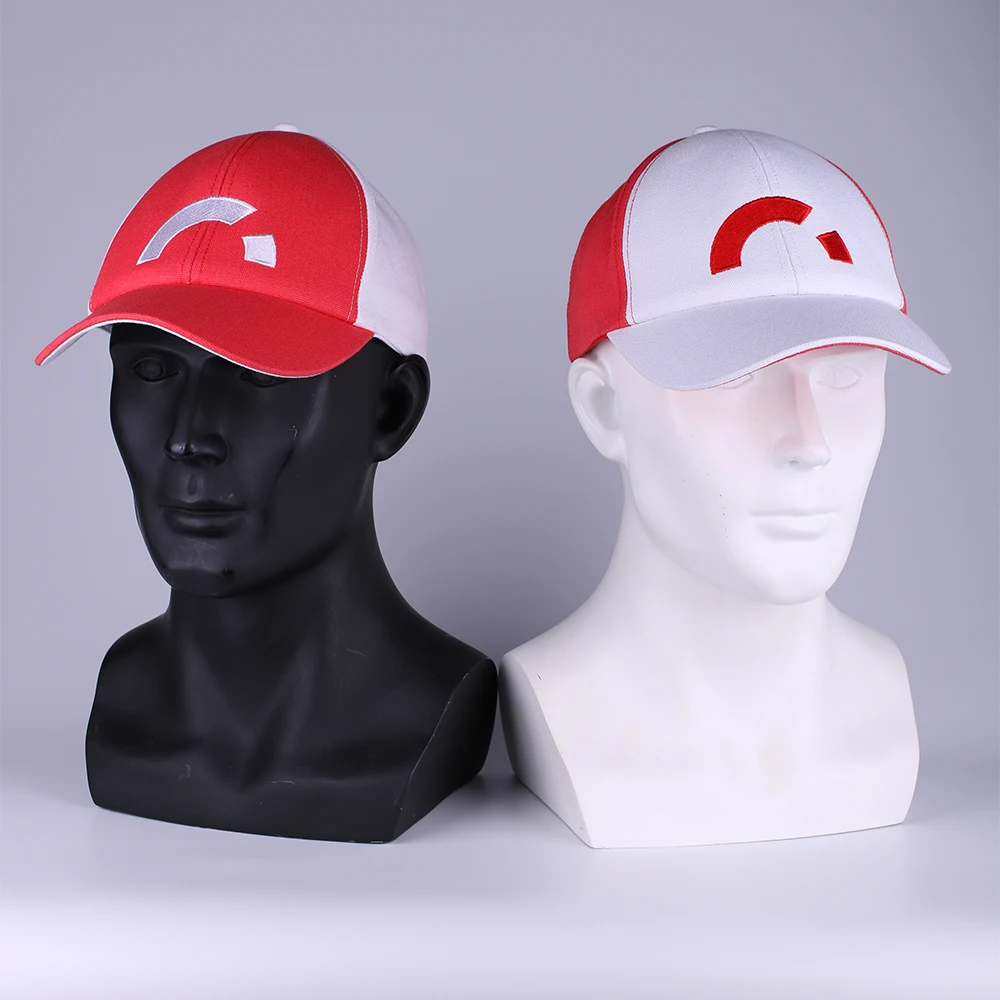 Аниме косплей карманные монстры костюмы кепки с покемонами Бейсбол пепел Кетчум